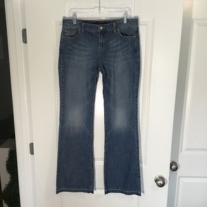 Banana Republic Bootcut Jeans Faded Blue Size 10